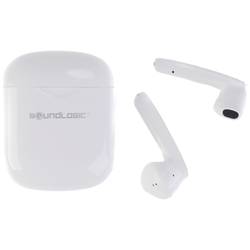 Soundlogic TWS Earbuds špuntová sluchátka Bluetooth® bílá