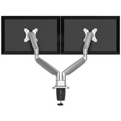 SpeaKa Professional SP-MM-930 rameno na monitory 2 Displej: (s) 33,0 cm (13) - 81,3 cm (32) stříbrná nakláněcí, naklápěcí, nastavitelná výška, otočný