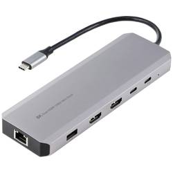 Wavlink Dokovací stanice pro notebook USB4 (USB-C®) 8K WL-UHP4403 Podporuje rozlišení 8K při frekvenci 30 Hz (1x) / 4K při 30 Hz (2x), napájení USB-C®