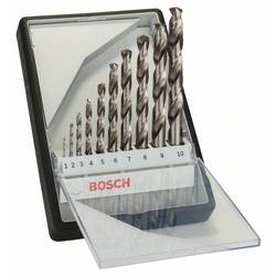 Bosch Accessories 2607010535 HSS sada spirálových vrtáku do kovu, 10dílná, broušený, DIN 338, válcová stopka, 1 sada