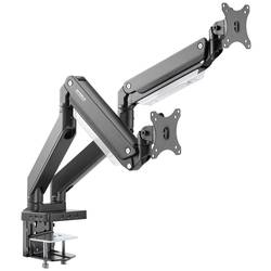 SpeaKa Professional SP-MM-830 držák na stůl pro monitor 2 Displej: (s) 43,2 cm (17) - 88,9 cm (35) matná černá nakláněcí, naklápěcí, nastavitelná výška, otočný