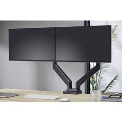SpeaKa Professional SP-MM-830 držák na stůl pro monitor 2 Displej: (s) 43,2 cm (17) - 88,9 cm (35) matná černá nakláněcí, naklápěcí, nastavitelná výška, otočný