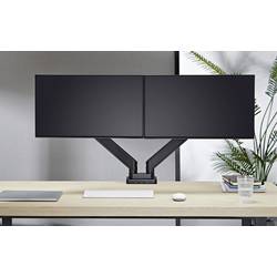 SpeaKa Professional SP-MM-830 držák na stůl pro monitor 2 Displej: (s) 43,2 cm (17) - 88,9 cm (35) matná černá nakláněcí, naklápěcí, nastavitelná výška, otočný