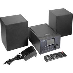 Technaxx TX-178 internetové CD-rádio DAB+, FM, internetové CD, Bluetooth, AUX, rádiopřehrávač, USB, Wi-Fi, internetové rádio na dotek výrazná tlačítka, vč.