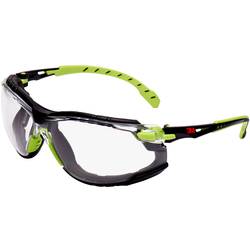 3M Solus S1201SGAFKT ochranné brýle vč. ochrany proti zamlžení černá, zelená EN 166 DIN 166