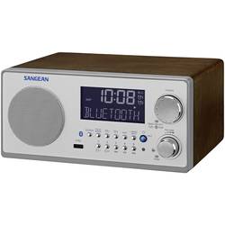 Sangean WR-22 stolní rádio FM, AM AUX, Bluetooth vlašský ořech