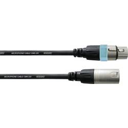 Cordial CCM20FM XLR propojovací kabel [1x XLR zásuvka - 1x XLR zástrčka] 20.00 m černá