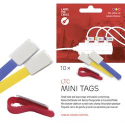 držák na kabely Label the Cable 2530 modrá, žlutá, červená