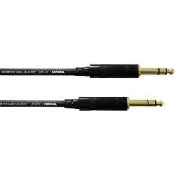 Cordial CFM3VV nástroje kabel [1x jack zástrčka 6,3 mm - 1x jack zástrčka 6,3 mm] 3.00 m černá