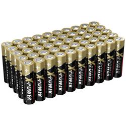 Ansmann X-Power mikrotužková baterie AAA alkalicko-manganová 1300 mAh 1.5 V 50 ks