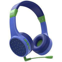 Hama Teens Guard dětské Sluchátka On Ear Bluetooth® stereo modrá headset, regulace hlasitosti