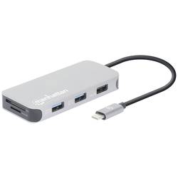 Manhattan USB-C® dokovací stanice 130615 Vhodné pro značky (dokovací stanice pro notebook): univerzální napájení USB-C®