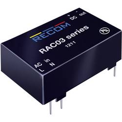 AC/DC zdroj do DPS RECOM RAC03-12SC 12 V/DC 0.25 A 3 W