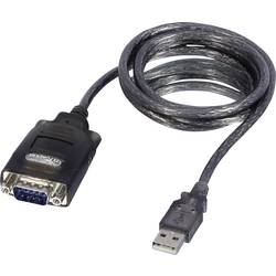 LINDY USB 2.0, sériový adaptér [1x USB - 1x RS232 zástrčka ] Lindy