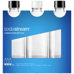 Sodastream PET lahev Carbonating Bottless 3x 1l černá, bílá