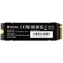 Verbatim Vi7000 1 TB interní SSD disk NVMe/PCIe M.2 PCIe 4.0 x4 Retail 49367