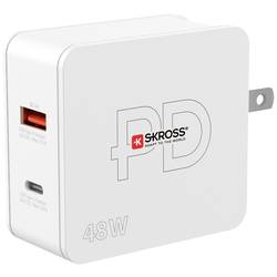 Skross Multipower Combo+ US USB nabíječka, 1x USB A , 1x USB-C®, 48 W