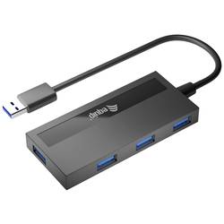 Equip 128956 4 porty USB 3.0 hub černá