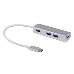 Equip 128958 4 porty USB-C® (USB 3.1) Multiport hub stříbrná