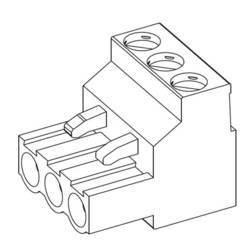 TE Connectivity zástrčkový konektor na kabel 6, rozteč 5.08 mm, 796634-6, 1 ks