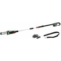 Bosch Home and Garden 06008B3100 UniversalChainPole 18 akumulátor prořezávač nosný popruh, + akumulátor, vč. nabíječky 18 V Li-Ion