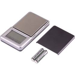 VOLTCRAFT PS-200 kapesní váha VC-8912595 Max. váživost 200 g Rozlišení 0.01 g na baterii černá, stříbrná