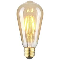 LightMe LM85057 LED E27 válcový tvar 2.5 W jantar (Ø x d) 64 mm x 140 mm 1 ks