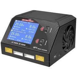 Ultra Power modelářská nabíječka, 10 A, Li-Ion, Li-Pol, LiFePO , LiHV , NiMH, NiCd, kyselina sírová, Dvojitý nabíjecí výstup, 2 x 200 W