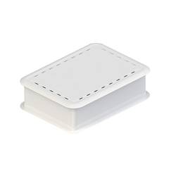 TEKO TEK-SBC.40 TEK-SBC.40 Pouzdro, prázdné 100.8 x 73.7 x 29.29 plast bílá 1 ks
