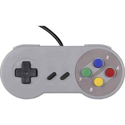 Joy-it Gamepad SNES Design gamepad Raspberry Pi®, Univerzální šedá