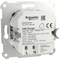Schneider Electric USB zásuvka Asfora bílá (lesklá) EPH2770421D 1 ks