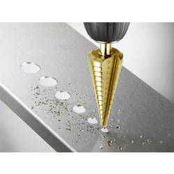 kwb 525890 sada kuželového vrtáku, 3dílná, 6 mm, 3 ks