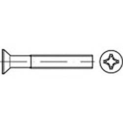 TOOLCRAFT TO-6863112 zápustný šroub M3 6 mm křížová drážka Philips DIN 965 ocel pozinkované 200 ks
