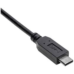 Akyga USB kabel USB 3.0 USB Micro-B 3.0 zástrčka , USB-C ® zástrčka 1.00 m černá AK-USB-44
