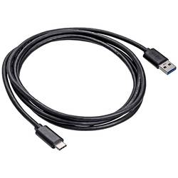 Akyga USB kabel USB-A zástrčka, USB-C ® zástrčka 1.80 m černá AK-USB-29