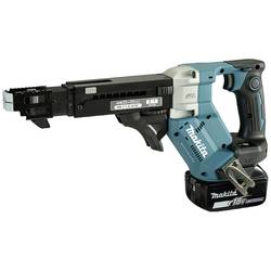 Makita S_0380_7888679 aku šroubovák se zásobníkem, 18 V, 5.0 Ah Li-Ion akumulátor, vč. 2x aku, vč. nabíječky, DFR551RTJ