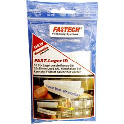 FASTECH® 610-010-Bag štítek na suchý zip lepicí bílá 10 ks