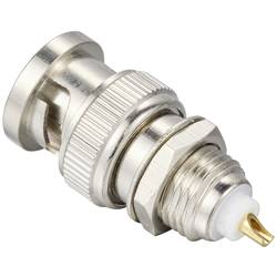 TRU COMPONENTS TC-10357420 BNC konektor zástrčka, vestavná rovná 50 Ω 1 ks