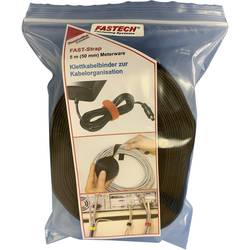 FASTECH® 699-330-Bag pásek se suchým zipem ke spojování háčková a flaušová část (d x š) 5000 mm x 50 mm černá 5 m