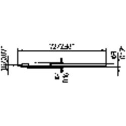 Ersa 212 ED LF pájecí hrot dlátový Velikost hrotů 1.8 mm Obsah 1 ks