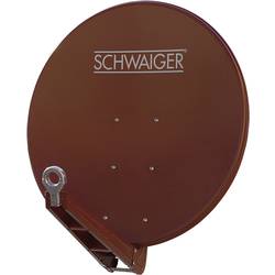 Schwaiger SPI085PR satelit 85 cm Reflektivní materiál: hliník cihlově červená