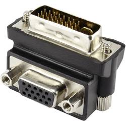 Renkforce RF-4128855 DVI / VGA adaptér [1x DVI zástrčka 24+5pólová - 1x VGA zásuvka] černá