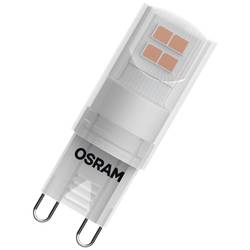 OSRAM 4058075757943 LED Energetická třída (EEK2021) F (A - G) G9 speciální tvar 1.9 W = 19 W teplá bílá (Ø x v) 15 mm x 15 mm 1 ks