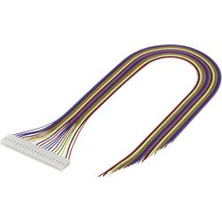 TRU COMPONENTS zásuvkový konektor s vodiči 20, rozteč 3.96 mm, 1244011, 1 ks