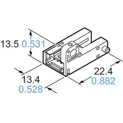Panasonic vidlicová světelná závora PM-R65-P PM-R65-P typ R spínání za světla, spínání za tmy 5 - 24 V/DC 1 ks