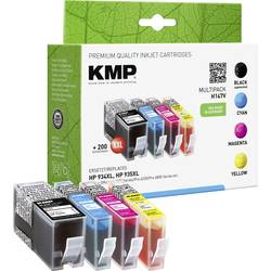 KMP Ink kombinované balení kompatibilní náhradní HP 934XL, 935XL, X4E14AE, C2P23AE, C2P24AE, C2P25AE, C2P26AE černá, azurová, purppurová, žlutá H147V 1743,0050
