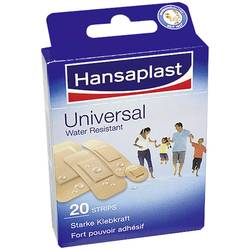 Hansaplast HP45906 Hansaplast Universal 20 náplastí ve čtyřech velikostech
