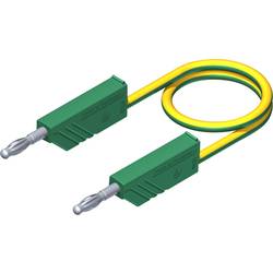 Hirschmann Test & Measurement CO MLN 200/2,5 měřicí kabel lamelová zástrčka 4 mm lamelová zástrčka 4 mm 2.00 m žlutá, zelená 1 ks