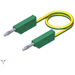 Hirschmann Test & Measurement CO MLN 200/2,5 měřicí kabel lamelová zástrčka 4 mm lamelová zástrčka 4 mm 2.00 m žlutá, zelená 1 ks