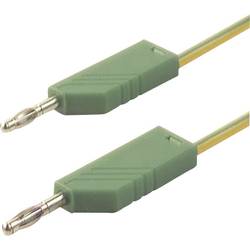 Hirschmann Test & Measurement CO MLN 200/2,5 měřicí kabel lamelová zástrčka 4 mm lamelová zástrčka 4 mm 2.00 m žlutá, zelená 1 ks